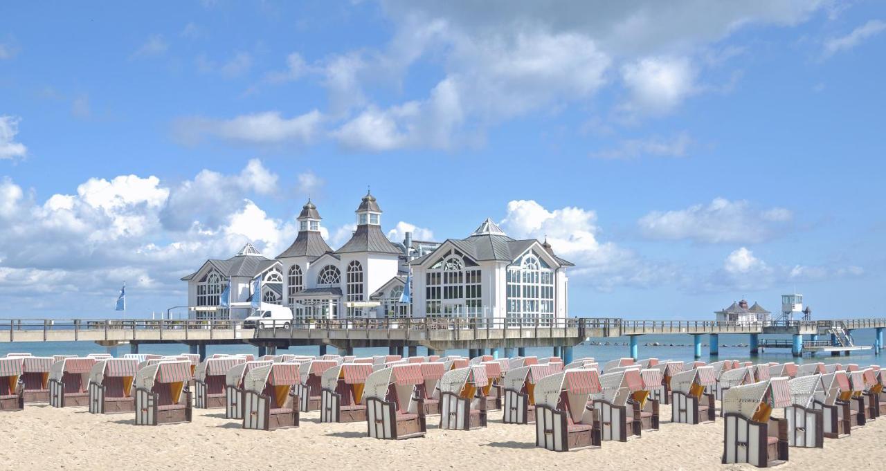 Strandhaus Ruegen - Meerblick, Sauna, Kamin & Whirlpool Baabe Exteriér fotografie