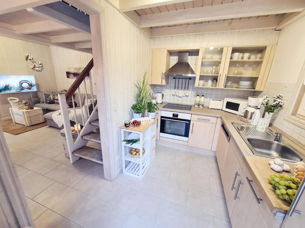 Strandhaus Ruegen - Meerblick, Sauna, Kamin & Whirlpool Baabe Exteriér fotografie