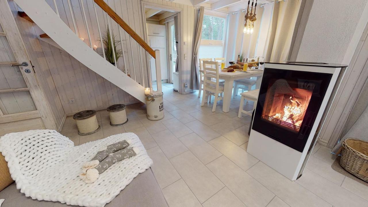 Strandhaus Ruegen - Meerblick, Sauna, Kamin & Whirlpool Baabe Exteriér fotografie