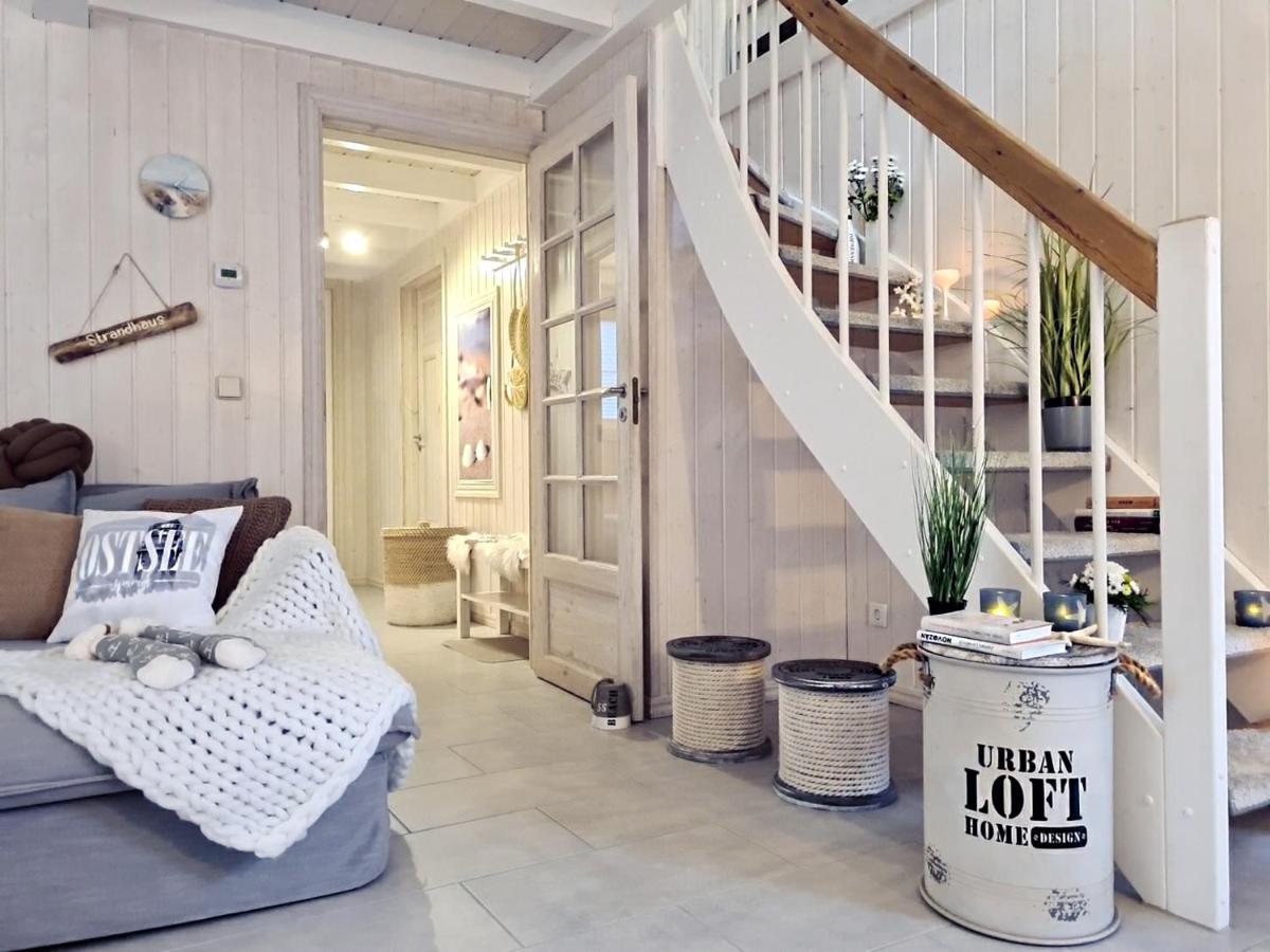 Strandhaus Ruegen - Meerblick, Sauna, Kamin & Whirlpool Baabe Exteriér fotografie