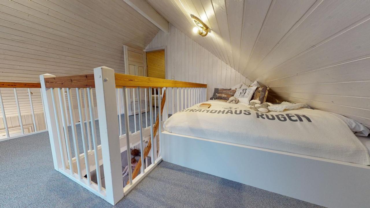 Strandhaus Ruegen - Meerblick, Sauna, Kamin & Whirlpool Baabe Exteriér fotografie