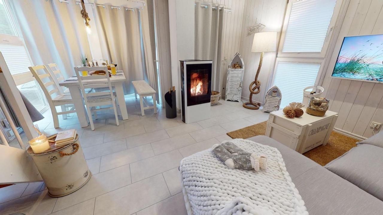 Strandhaus Ruegen - Meerblick, Sauna, Kamin & Whirlpool Baabe Exteriér fotografie