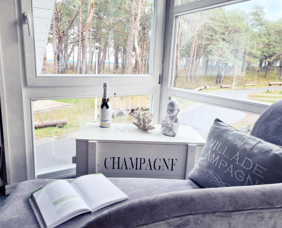 Strandhaus Ruegen - Meerblick, Sauna, Kamin & Whirlpool Baabe Exteriér fotografie