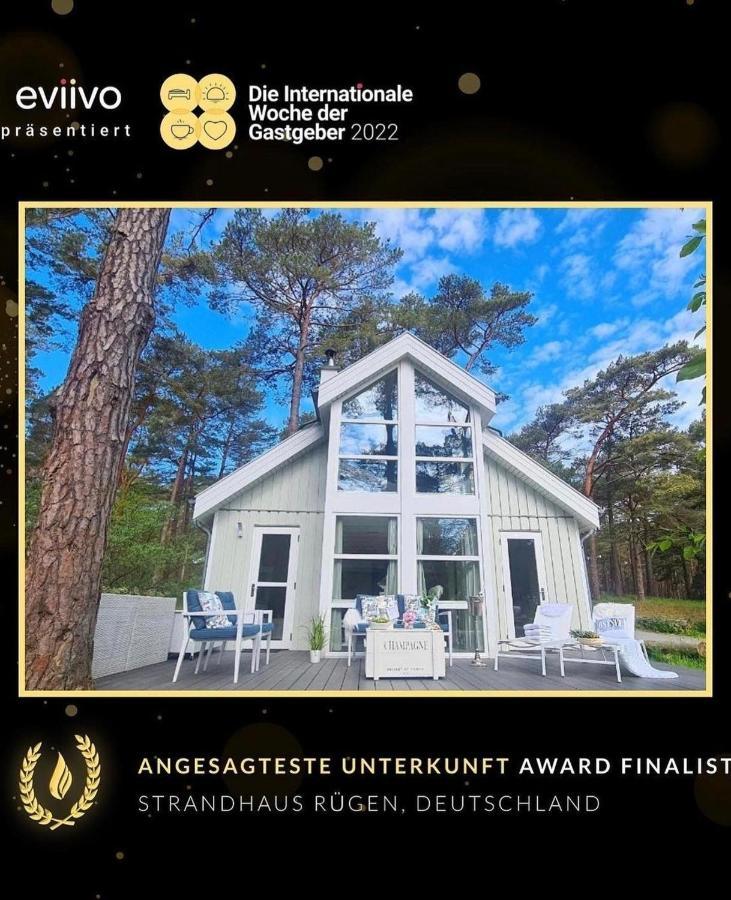 Strandhaus Ruegen - Meerblick, Sauna, Kamin & Whirlpool Baabe Exteriér fotografie